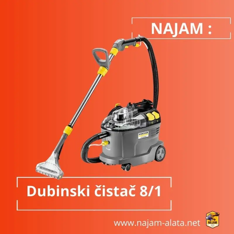 Puzzi 8-1 dubinski čistač najam