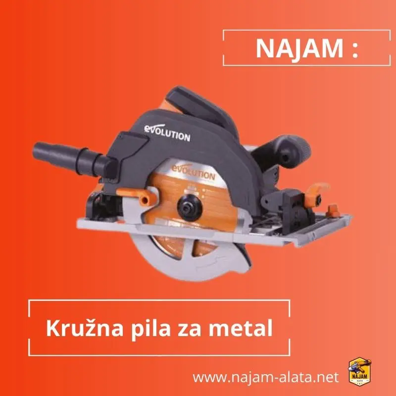 Najam cirkulara za metal hladni rez