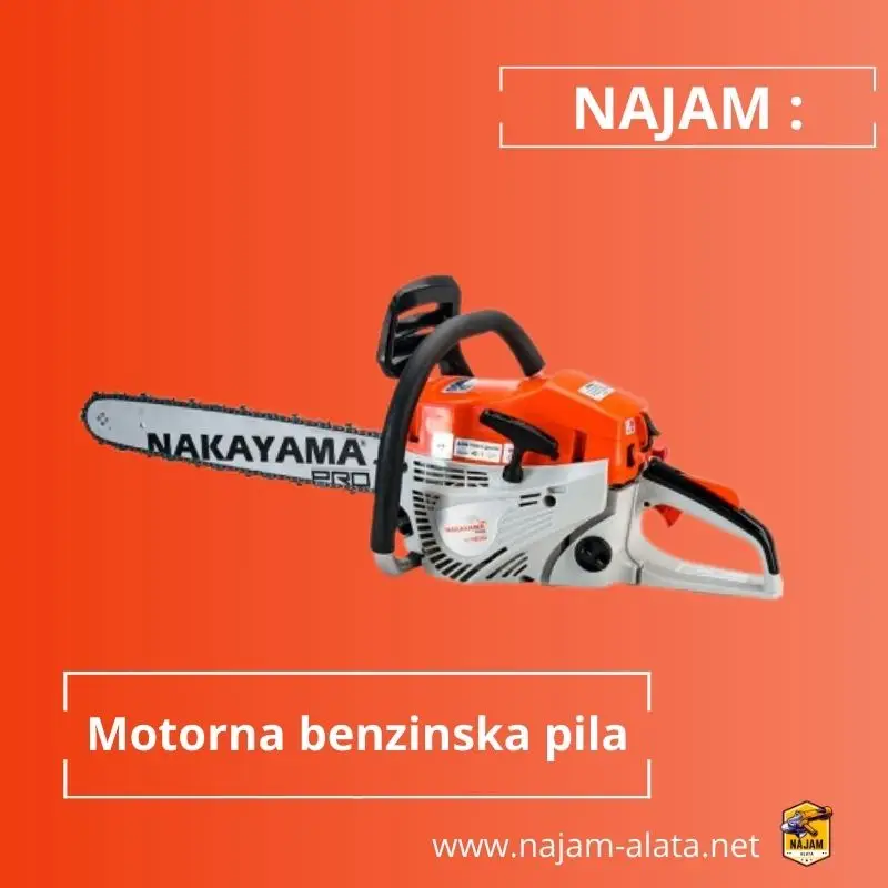 Motorna Nakajama pila najam
