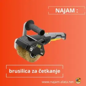 "Fartools brusilica za četkanje drva i metala - alat za najam"