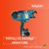 Najam aku vezivača armature Makita DTR180 – Brzo vezanje bez napora