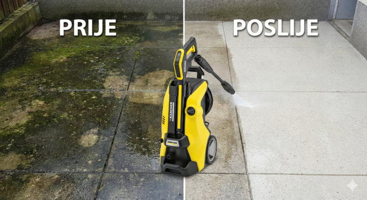 foto prije i poslije pranja