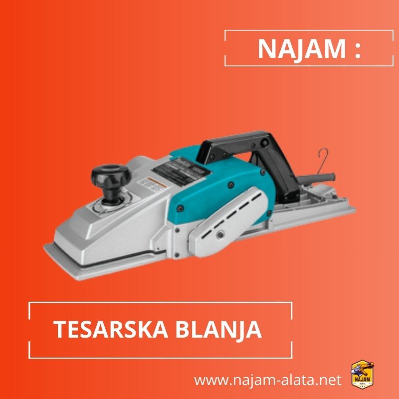 tesarska blanja za najam