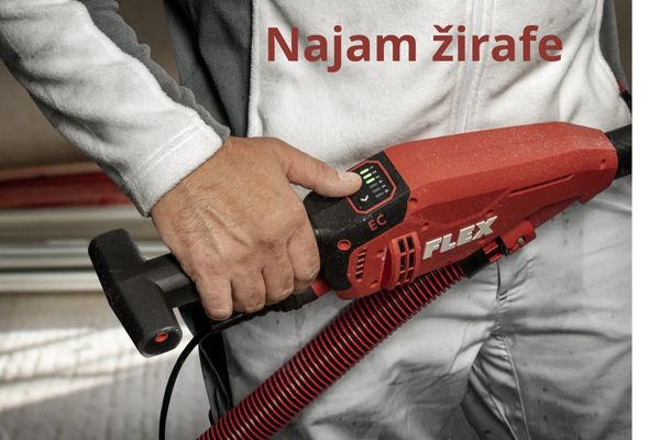 Brusilica za zidove (Žirafa) – Zašto se ne isplati gletati i brusiti ručno?